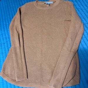 Max Studio Crewneck Sweater in Mustard Yellow